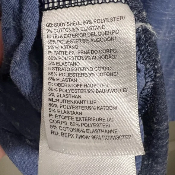 North Face Two-tone Blue Sleeveless Racerback Tank Size XL - Picture 7 of 9